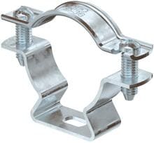 OBO Bettermann ASL 733 36 FT Abstandschelle mit Langloch, 30-36mm, Stahl (1362726) (Inhalt: 20 Stk.)