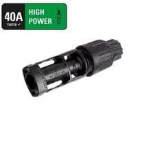Plica Solarstecker MC4-kompatibel crimpless, 4-6mm², schwarz (601534010)