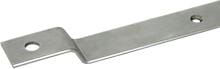 Dehn AF 30X3.5 V4A ZW 3000 Anschlussfahne gewinkelt Fl 30x3,5mm NIRO (V4A) L 3000mm mit Bohrungen 11mm (860330)