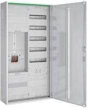 ABN ABNRS207Z0011 Zählerschrank, 3Pkt, 1Z, 1V, 1APZ, HLAK, IP44, SKII, 5-polig, 550x1100x210mm, verkehrsweiß