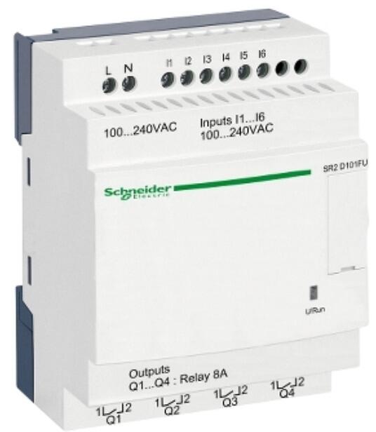 Schneider Electric SR2D101FU SPS-Steuerrelais, Zelio Logic, kompakte Ausführung, 10 E/A, 240 VAC