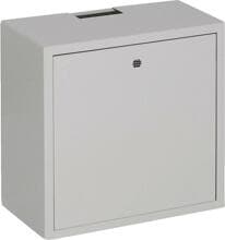 Braun Telecom IS 66-LB Schrank 600x600x200 mit Schloss, grau (IS66LB/X18)