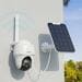 Reolink Go Series G430 4G 5 MP kabellose batteriebetriebene Überwachungskamera mit Schwenk- und Neigefunktion und intelligenter Erkennung, inklusive Solarpanel, weiß