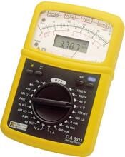Chauvin Arnoux CA 5011 Multimeter mit Transportkoffer, Automatische Erkennung von AC und DC, gelb (P01196311F)