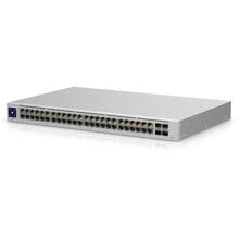 Ubiquiti Unifi Switch Netzwerkswitch 48 Port, 4x 1G SFP, Silber(USW-48)
