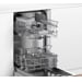 Bosch SRV2IKX10E Vollintegrierter Geschirrspüler, 45 cm breit, 9 Maßgedecke, aqua Stop, infoLight, AquaSensor