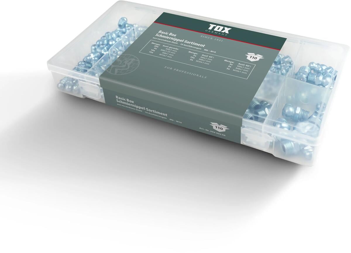 TOX Basic Box Schmiernippel Sortiment (09490206)