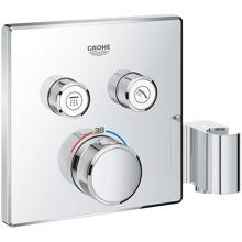 GROHE Grohtherm SmartControl Thermostat mit 2 Absperrventilen und integriertem Brausehalter, EcoJoy, chrom (29125000)