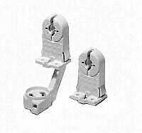 Houben 100596 Durchsteckfassung für T8+T12 Lampen, G13, weiß