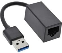 InLine USB 3.2 Netzwerkadapter Kabel, Gigabit Netzwerk, USB-A (33380F)