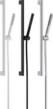 hansgrohe Pulsify S Duschset 100 1 Strahlart wassersparend mit Duschstange 65 cm, Metall, 8,5 l/min, 98 x 24 mm