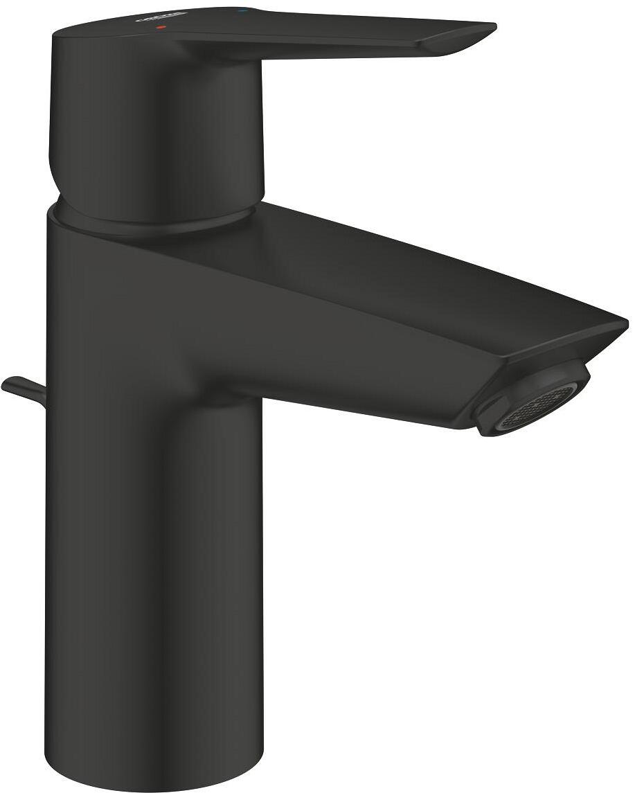 GROHE QuickFix Start Einhebel-Waschtischarmatur, 1/2′′ S-Size, Ecojoy, mattschwarz (242092432)