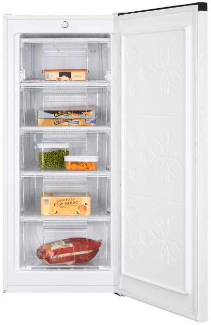 Exquisit GS145-051D Stand Gefrierschrank, 54 cm breit, 145 L, 1 Gefrierfach mit Klapptür, Temperatureinstellung, Griffmulde, weiß Elektroshop Wagner