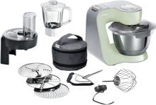 Bosch MUM58MG60 Küchenmaschine, 1000 W, 3D PlanetaryMixing, 3,9 L Rührschüssel, EasyArm Lift, mintgrün