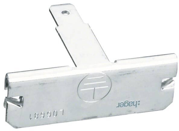 Hager Potentialausgleichsverbinder universal, Stahlblech zu FWK (L6681GCHR)