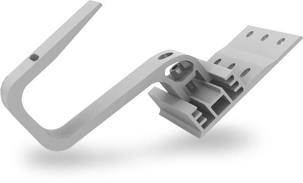 K2 Systems 2002390 Dachhaken, SolidHook 3S+, aluminium