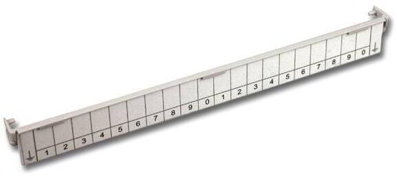 CobiNet 3030 099 klappbarer Schilderrahmen 1/20 mit bedrucktem Papierschild und Klarabdeckung