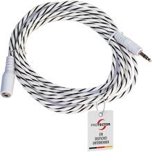 Protector WA HWS3 Detektorkabel-Verlängerung, Hardwire-Sensor für die Wassermelder WA-6 & WA-14, weiß (20593)
