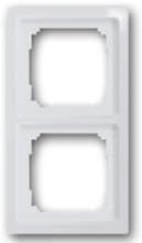 Eltako R2UE55-wg Universalrahmen 2-fach, E-Design, 55x55/80x151mm, weiß glänzend (30055827)