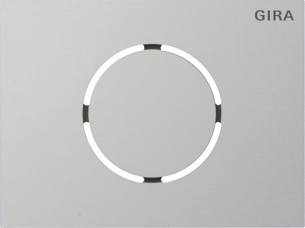 Gira 5579926 Frontplatte Türstationsmodul, System 106, Aluminium
