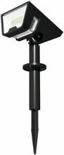 Beneito Faure GAM Solar-Erdspießstrahler, 0,7W Solar-Erdspießstrahler 270° SWITCH 2.700K/3.200K/4.000K, schwarz