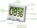 Xavax Countdown Digitaler Küchentimer, Counterfunktion, Stoppuhr, weiß