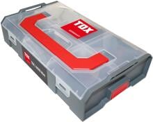 TOX L-Boxx Mini, Box grau, transparente Einleger, Tox Logo, leer (094900601)