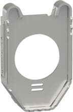 Schneider Electric ZB4FBZ010 Metallaufnahme, Harmony XB4F, 30mm, für Einsatz mit flachem Einbau