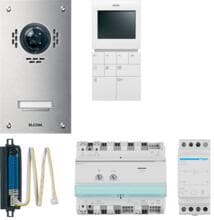 ELCOM VSZ-1 EM Videoset 1WE, Color mit BVF-510, Edelstahl