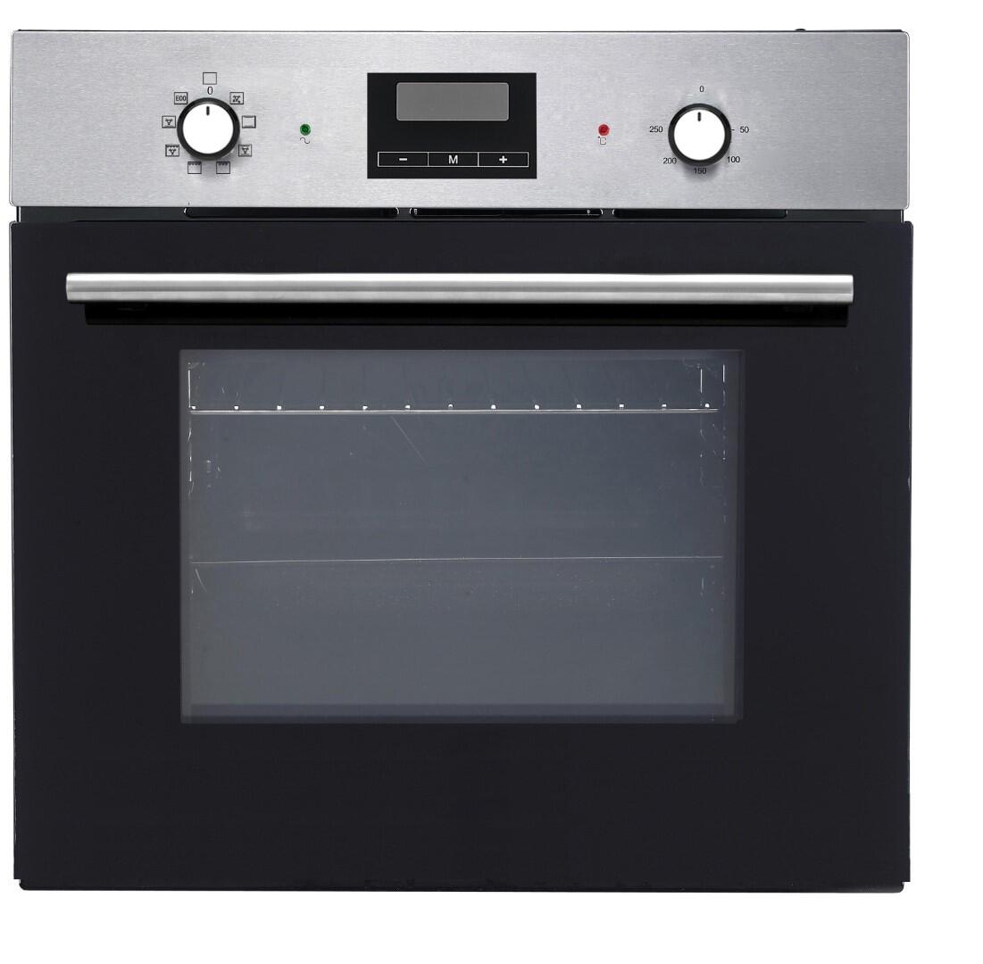 PKM F7-2 DIGI EEK: A Einbaubackofen, 60 cm breit, 54 Liter, Restwärmeanzeige, Vollglasinnentüre, 3 Glasschichten, Gehäusekühlung, Tropfschale, Grillro