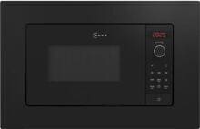 Neff HLAWG26S3 N30 Einbau Mikrowelle, 59,5 cm breit, 800 W, 20 L, QuickStart, 7 Automatikprogramme, schwarz