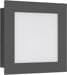 LCD Wandleuchte Typ 3007LED, 12W, 1000lm, 3000K, graphit