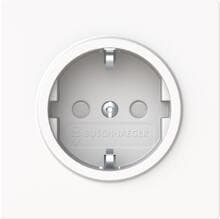 Busch-Jaeger 20 EUCB-44M SCHUKO Steckdosen-Einsatz Safety+, art linear, Spreize, studioweiß matt (2CKA002013A5490)