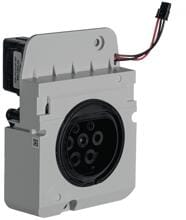 Hager XVS200 Steckdose M3T2S für Ladestation witty