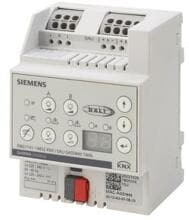 Siemens N 141/32 KNX/DALI Gateway Twin 2 Linien, 128 DALI-EVGs, DALI-2 zertifiziert, IP-Schnittstelle, RGBW/TW-Steuerung, grau (5WG1141-1AB32)