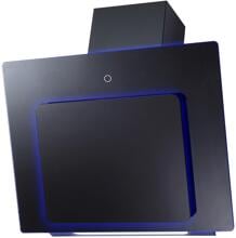 Wolkenstein WS7-60A+TCALX A+ Kopffreihaube, 56 cm breit, 370 m³/h, LED-Akzentbeleuchtung, schwarz