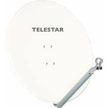 Telestar PROFIRAPID 85 mit PROFIMOUNT 40, Offset Spiegel mit LNB Halterung, 85cm, weiß (5109852-5)