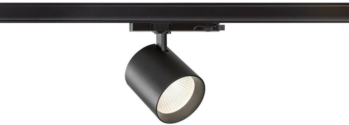 SLV TRACKSPOT C Strahler für 3-Phasen Hochvolt-Schienen-System, Ø10cm, 17W, 4000K, 50°, schwarz (1008867)