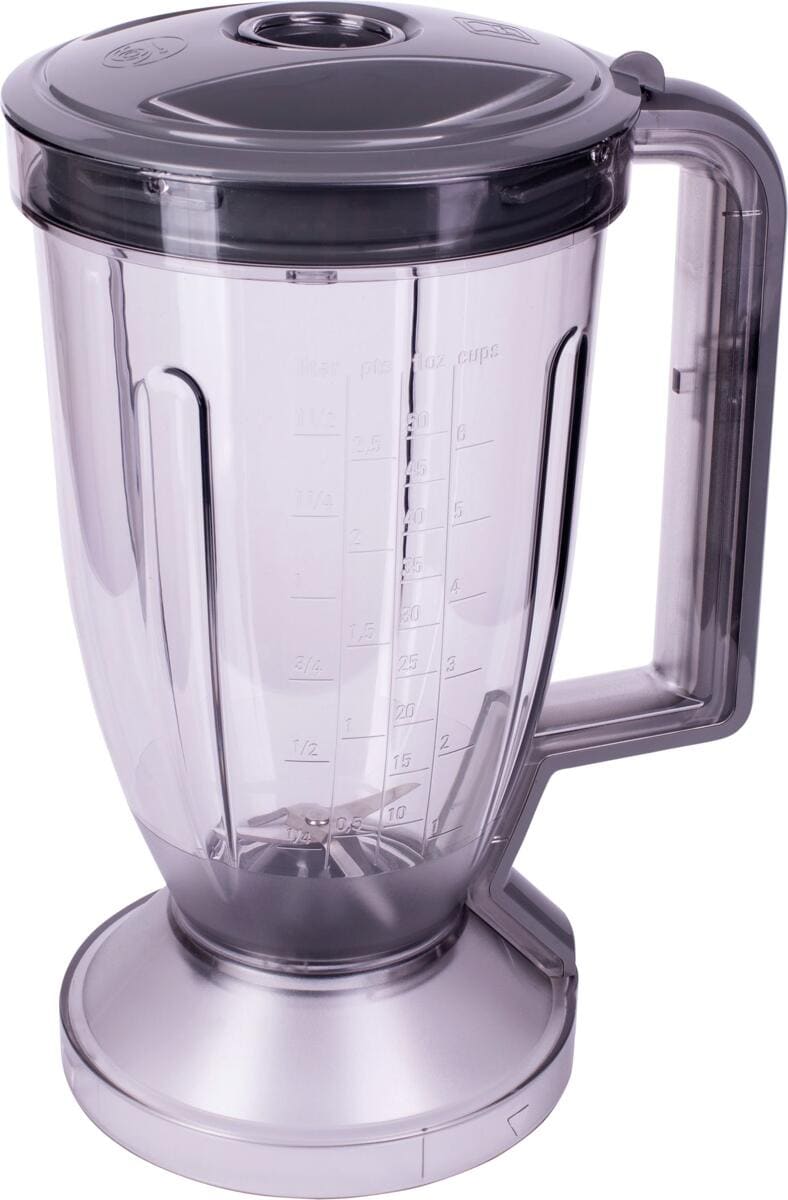 Bosch Siemens 00743882 Mixeraufsatz, Mixeraufsatz-Kunststoff, komplett,grau