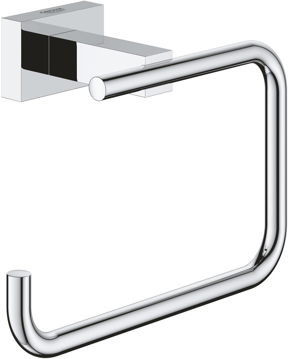 GROHE Essentials Cube WC Papierhalter ohne Deckel, chrom (40507001)