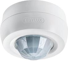 Esylux Decken-Präsenzmelder 360° Aufputz, Reichweite ca. Ø 24 m, Schutzart IP54, 230 V ~ schaltend, weiß (EB10431296)