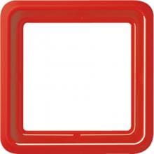 Rahmen 1fach, rot glänzend, JUNG CD581WURT
