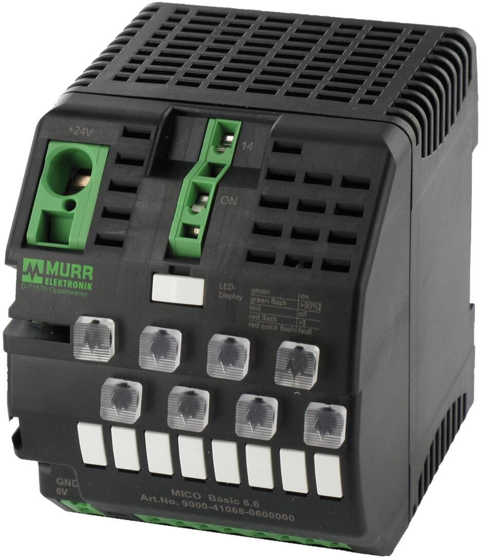 Murr 9000-41068-0400000 MICO Basic 8.4 Lastkreisüberwachung, 8-kanalig, IN: 24 V DC, OUT: 24 V DC / 4 A