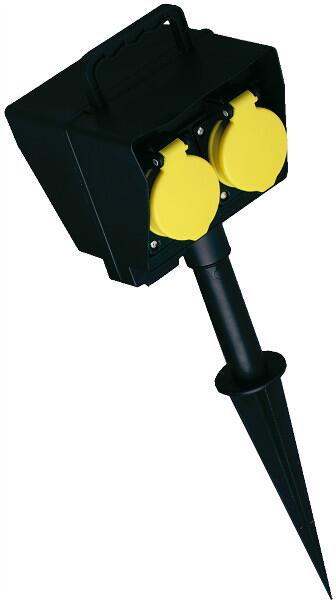 Bachmann 394.180 Gartensteckdose mit Erdspieß