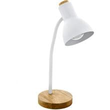 Eglo VERADAL Tischlampe, 40W, E27, weiß (98832)