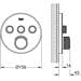 GROHE Grohtherm SmartControl Thermostat, mit 3 Absperrventilen, Fertigmontageset für Rapido SmartBox, Wandrosette rund, EcoJoy, moon white (29904LS0)