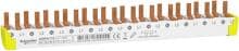 Schneider A9XPH712 Kammschiene 3p+N, 12 Module, 80A, Anschluß unten
