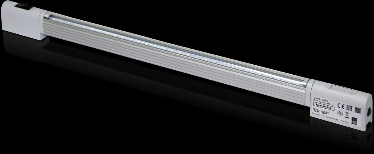 Rittal SZ 4140.830 Systemleuchte LED Kompakt, BHT: 430x33x21 mm, 24 V DC, Integriert Ein/Aus/Türpositionsschalter-Betrieb