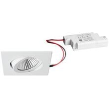 Brumberg LED-Einbaustrahlerset dim2warm Phasenabschnitt dimmbar, 6W, 460lm, 1800-3000K, weiß (39462073)