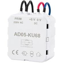 Elektrobock AD05-KU68 Einbau-Schaltnetzteil 5V, Weiß